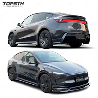 Kit Carrosserie Sport ABS pour Tesla Model Y 2025+ Juniper : Lame Avant, Jupes Latérales, Diffuseur Arrière – Style TOPSTH Amélioré