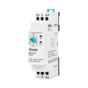 AERV-06 Industrial Control Relay Miniature Power Time Relay Electronic Adjustable Delay Time Relay