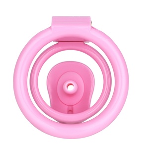 Jaula de Castidad de Plástico ANOSX con Catéter, Color Negro y Rosa, Jaula de Castidad para Parejas Gay, Dispositivo de Castidad, Juguetes Sexuales Fetichistas para Adultos - Product Image 5