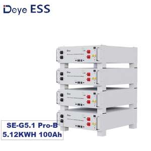 Unidad de Batería de Respaldo de Energía Confiable Deye SE-G5.1 Pro-B 51.2 V 100 Ah 5.12 kWh para <span class=keywords><strong>Autoconsumo</strong></span> Solar - Product Image 1