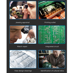 High-quality LED <b>Headband</b> <b>Magnifier</b> for Beekeeping and Pest Control, Luminous Electric Acrylic Head-mounted <b>Magnifier</b> - Product Image 4