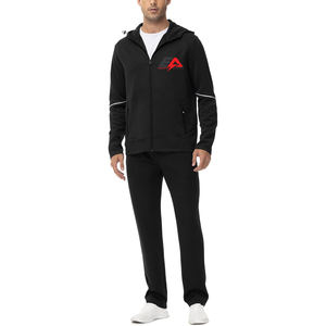 Ensembles de vêtements d'extérieur Nouveaux designs de survêtements tricotés pour hommes Survêtements décontractés pour jogging Survêtements avec fermeture éclair pour hommes - Product Image 1
