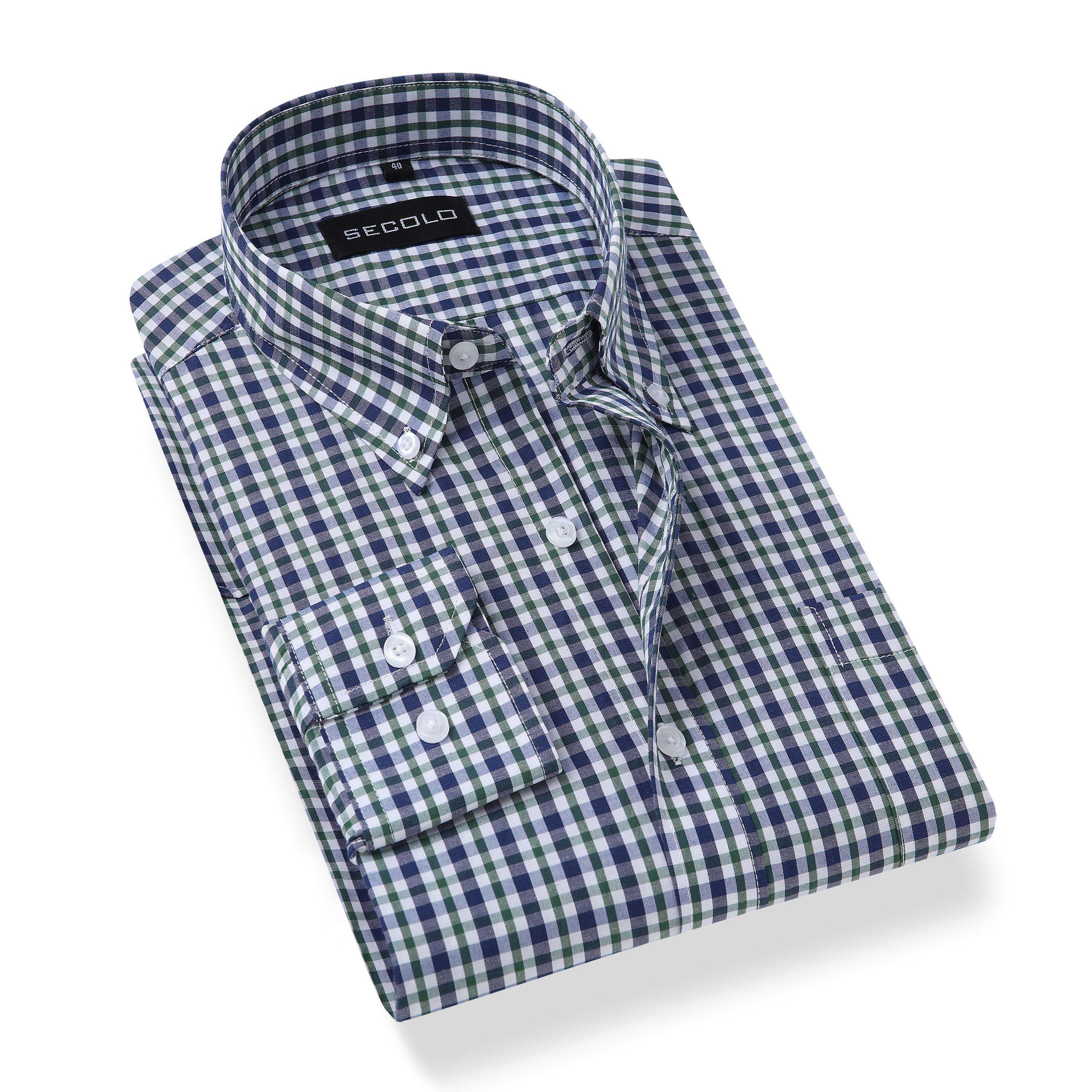 Wholesale Latest Design Cotton Long Sleeve Formal Dress Shirt Custom Slim  Fit Casual Shirt for Men