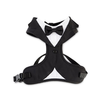 Harnais pour animal de compagnie, accessoire de mariage, smoking pour petit chien, avec nœud papillon, vente en gros