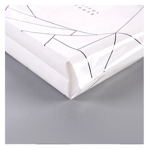 ถุงใส่เสื้อผ้าพลาสติก PE ลายจุดเป็นมิตรกับสิ่งแวดล้อมถุงของขวัญพร้อมที่จับยี่ห้อ Luoyi โลโก้ตามสั่ง - Product Image 5