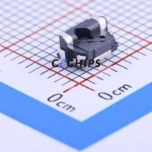 K2-1826FM-F4SW-09 Tactile Switch SMD Switch Single Pole Single Throw Rectangle Button 2.5N Horizontal Mount - Product Image 2