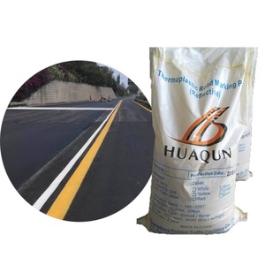 Customized Yellow White Heat Applied Road <b>Paint</b> Traffic Hot Melt Thermoplastic Road Marking <b>Paint</b> 0-20% Glass Beads - Product Image 1