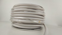360 °   Bande lumineuse LED néon ronde, blanc chaud, tube lumineux flexible étanche pour la décoration intérieure et extérieure