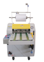 Machine à plastifier le papier en vrac A3 semi-automatique à entraînement hydraulique SENWEI SWFM390C avec moteur pour emballage en bois
