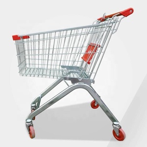 Powder Coating Metal <strong>Shopping</strong> <strong>Trolly</strong> for Shop - Product Image 2