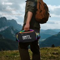 XDOBO BMTL Boom II, enceinte étanche 120W, caisson de basses portable d'extérieur avec batterie intégrée, best-seller
