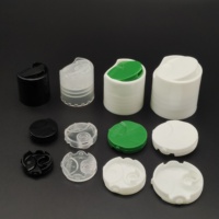 Capuchon à pression en plastique deux pièces 24/410 PP, couleur personnalisée, sans impression de logo
