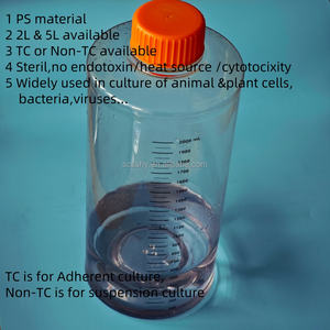 ขวดลูกกลิ้งเซลล์ห้องปฏิบัติการ850 1750 2L 5L การเพาะเลี้ยงเซลล์ช่วงล่าง - Product Image 3