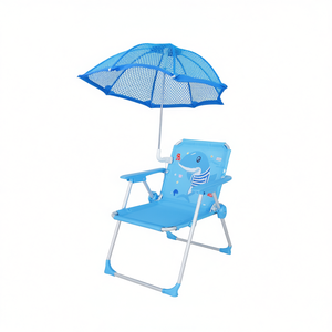 Silla Relax con Sombrilla de Red 50X38X38 Cm para Niños, Uso en Exteriores - Product Image 2