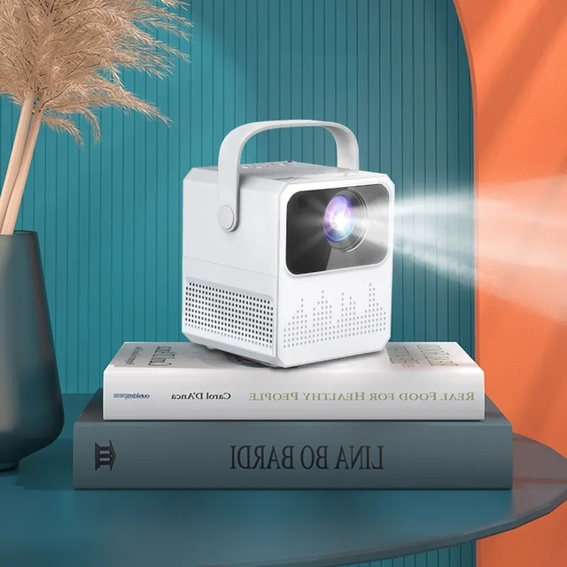 Anxin OP01 Portable Smart MINI Laser Projector Smart Tv Portatil Proyector Tiro Corto Android Wifi 5G  Projectors