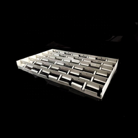 Grille de support interne pour emballage en tour, grille de maintien en acier inoxydable, plaque de support pour emballage aléatoire en métal et plastique