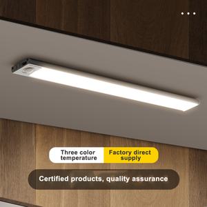 Lámpara de Inducción con Sensor de Movimiento, Luces LED Regulables para Debajo del Gabinete, Funciona con Batería, Inalámbrica, para Armario - Product Image 2