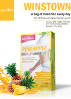 Y15 Guangzhou Fabriek Dieet Kruiden Supplement Platte Buik Detox Ananas Slank Sap Drinken Minceur Slim Fit Vruchtensap Poeder