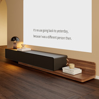 Meuble TV multifonctionnel extensible en bois E1 de style antique pour maison, appartement, salon – Meuble TV réglable