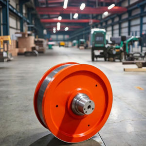 Ruote forgiate cromate in lega resistente all'usura ad alte prestazioni per gru per impieghi gravosi e componenti per la lavorazione del meccanismo di viaggio - Product Image 6