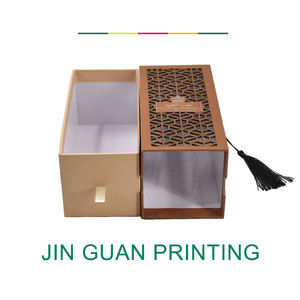 Custom New Design Brown Drawer Paper Packaging <b>Box</b> With <b>Gift</b> or Artware - Product Image 4