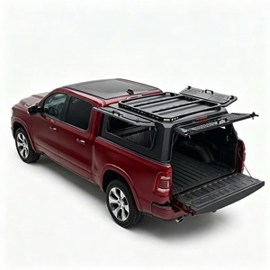 Capot de camion personnalisé en acier, auvent de camion personnalisable, toit rigide résistant aux intempéries, topper de pick-up 4x4 avec verrouillage pour <span class=keywords><strong>Ranger</strong></span> 1500 - Product Image 3