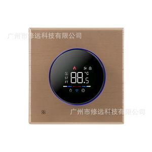 Termostato de calefacción para caldera Xiuyuan WH92, montaje en panel, pantalla táctil digital, control por voz inteligente con WiFi para uso familiar - Product Image 4
