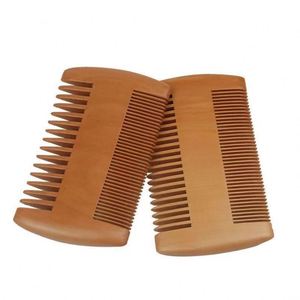 Handmade Natural <b>Wood</b> Double Sided Comb Fine Perfect Personalized <b>Gift</b> for Family Friends or Business Giveaways - Product Image 1