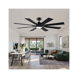 6-Tốc Độ Có Thể Đảo Ngược Thiết Kế 72-Inch Hiện Đại Quạt Trần 6 Nhôm Lưỡi Yên Tĩnh <span class=keywords><strong>DC</strong></span> Động Cơ Điều Khiển Từ Xa Điện Cho Khách Sạn Lớn - Product Image 2