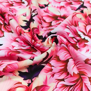 ผ้าไหมพิมพ์ลายดิจิทัล ดีไซน์เฉพาะสำหรับชุดอ้าวไดและเสื้อผ้าแฟชั่น - Product Image 1