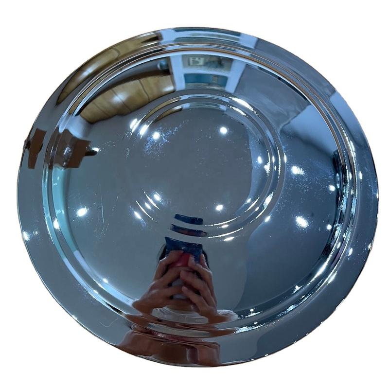 Chrome Rally Wheel Cover Smooth Hub