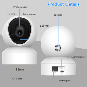 Caméra IP intérieure WiFi 3MP <span class=keywords><strong>Super</strong></span> HD Pan & Tilt 2-Way Audio Détection de mouvement Smart Home Cam pour bébé nounou - Product Image 6