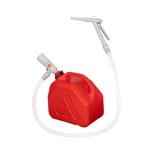Pompe de transfert de carburant portable OEM alimentée par batterie 3,8 GPM avec buse manuelle pour ravitaillement d'essence, diesel, voitures, bateaux, désherbeurs - Product Image 3