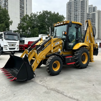 Chargeuse-pelleteuse JCB 3CX d'occasion en bon état, 3CX 4CX de haute qualité pour la construction, en vente et en stock