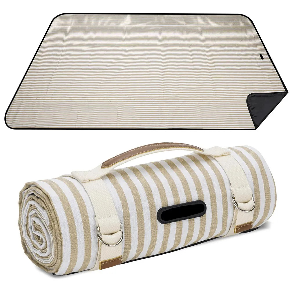 Cobertor de piquenique com estampa personalizada tapete de praia portátil à prova d'água à prova de areia para piquenique ao ar livre fabricantes tapete de piquenique