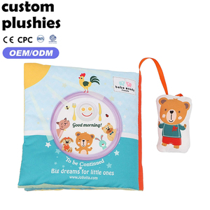 Libro in Stoffa per Bambini con Orsacchiotto Cartoon, Libro Morbido in Peluche per l'Apprendimento della Routine Quotidiana, per Neonati <span class=keywords><strong>da</strong></span> 0 a 24 Mesi - Product Image 2