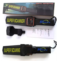 Détecteur de métaux de sécurité portable MD3003B1, détecteur de marchandises dangereuses, autonomie de la batterie de 40 heures, alarme sonore et lumineuse, durable