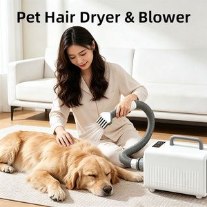 Pet Hair Dryer & Blower High <b>Power</b> AC Motor Multifunctional For Dogs And Cats Home Use - Product Image 1