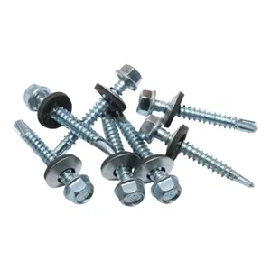 YH Hot Selling Chinese Galvanized Hex Head Self Drilling Screw