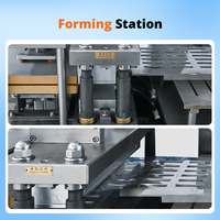 HP-500B Chine Machines d'emballage sous blister pour cartes en papier, Équipement de conditionnement, Machine de scellage sous blister pour bonbons à mâcher et brosses à dents