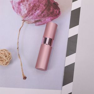 Dispensador de Perfume Giratorio de Tres Secciones, Botella de 8 ml con Recipiente Interior de Vidrio Cilíndrico, Botella de Spray Vacía para Muestras de Cosméticos - Product Image 2