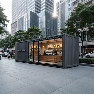 Nouveau modèle 2026 : Étagères de rangement modernes et respirantes pour maisons conteneurs, ateliers, commerces de détail, bars extérieurs et pâtisseries (magasin mobile) - Product Image 3