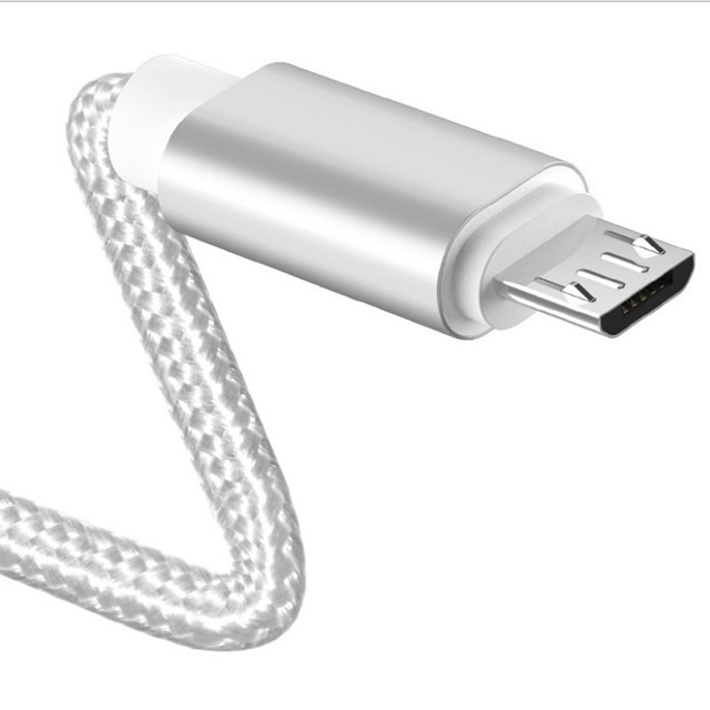 Hot Sell USB a Male to Micro Usb Type C Braided Mobile Phone Cable