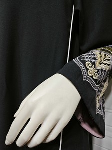 Yibaoli fabricante buena calidad señoras Abaya Kimono abierto Dubai 2024 mujeres vestido musulmán negro musulmán cárdigan - Product Image 6
