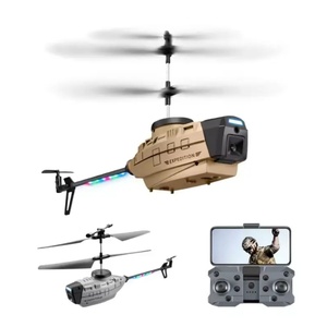 Helicóptero RC KY202 con Cámara 4K, Cámara Dual, Evitación de Obstáculos, Control por Gestos, Vuelo Inteligente, Luces LED, Juguete - Product Image 2