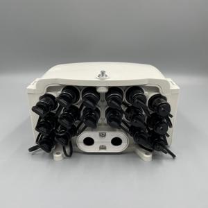 FTTH IP65 16 lõi sợi quang thiết bị đầu cuối hộp ABS/PC + ABS Vật liệu ngoài trời 16 cổng phân phối hộp với 2 khay - Product Image 4