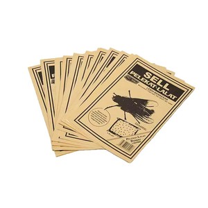 10 Pezzi/Sacchetto OPP Trappola per Mosche Usa e Getta in Carta Kraft Sicura e Igienica con Controllo Fisico per Ristoranti, Panetterie e Caffetterie - Product Image 1
