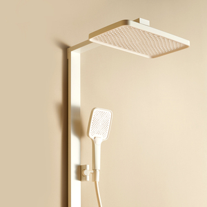 Ensemble de salle de bain à quatre fonctions avec système de douche eau chaude et froide et affichage LED de la température - Product Image 6