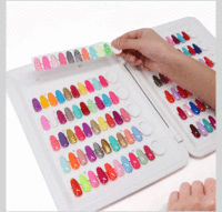 Présentoir pour Nail art, faux conseils, boîte de présentation, livre d'instructions, carte de présentation, 120 couleurs, vernis à ongles en gel