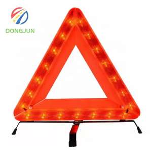 الاتحاد الأوروبي القياسية المحمولة نشمر قابلة للطي عاكس تذكير تحذير مخاطر المرور على الطرق السلامة وسم خيمة ترايبود توقف لافتات - Product Image 3